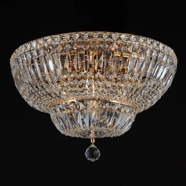 Plafonieră Maytoni DIA100-CL-12-G BASFOR 12xE14/60W/230V auriu