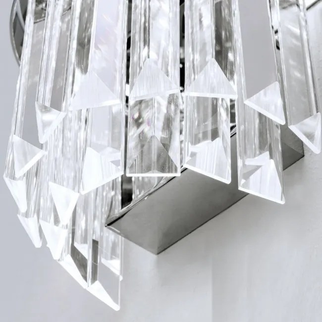 Aplica LED design LUX PRISM, chrome