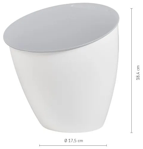 Recipient pentru deșeuri compostabile negru 2,2 l Nordic black – Mepal