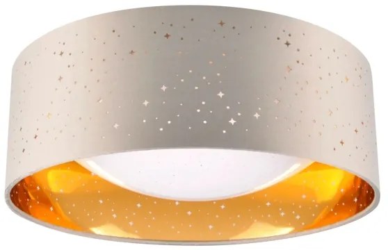 Plafonieră LED TULUZA LED/18W/230V d. 32 cm maro