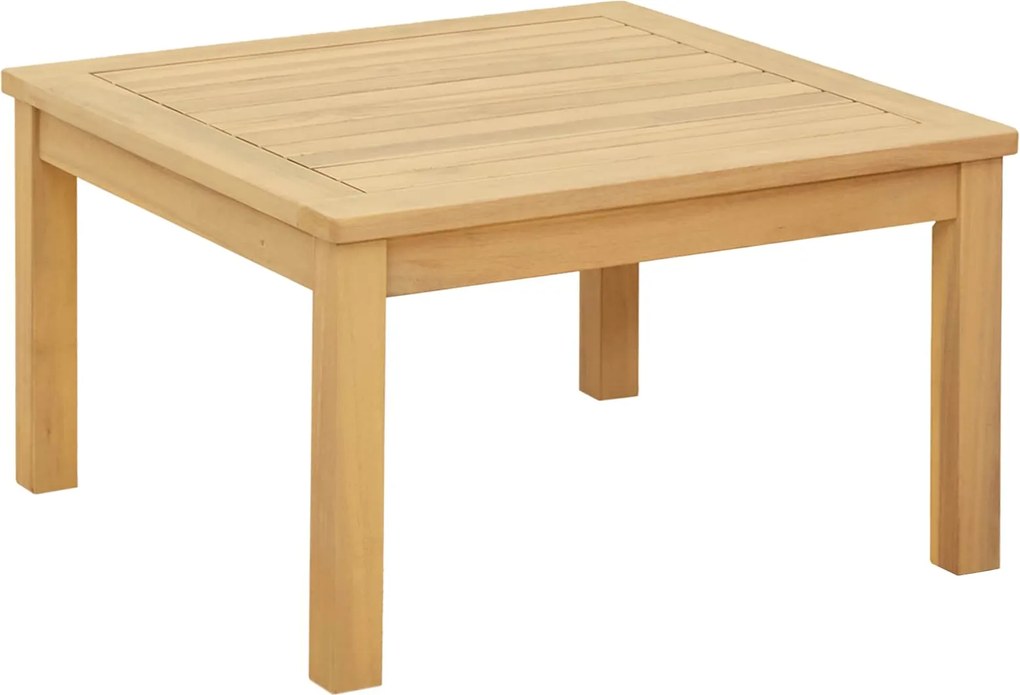 vidaXL Masă de cafea Acacia deschis 60 x 60 x 36 cm