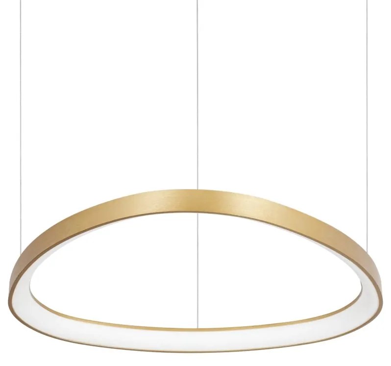 Lustra LED suspendata design circular Gemini sp d061 on-off 2700k aurie