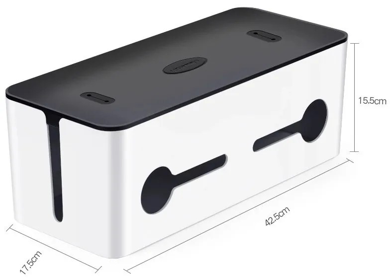 Cutie organizator cabluri si prelungitoare 42.5x17.5x15.5cm UGREEN 30398