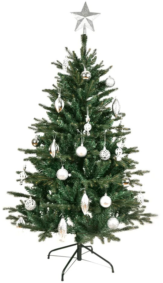 Brad de Crăciun 3D, 140 cm, verde, CHRISTMAS TIP 8