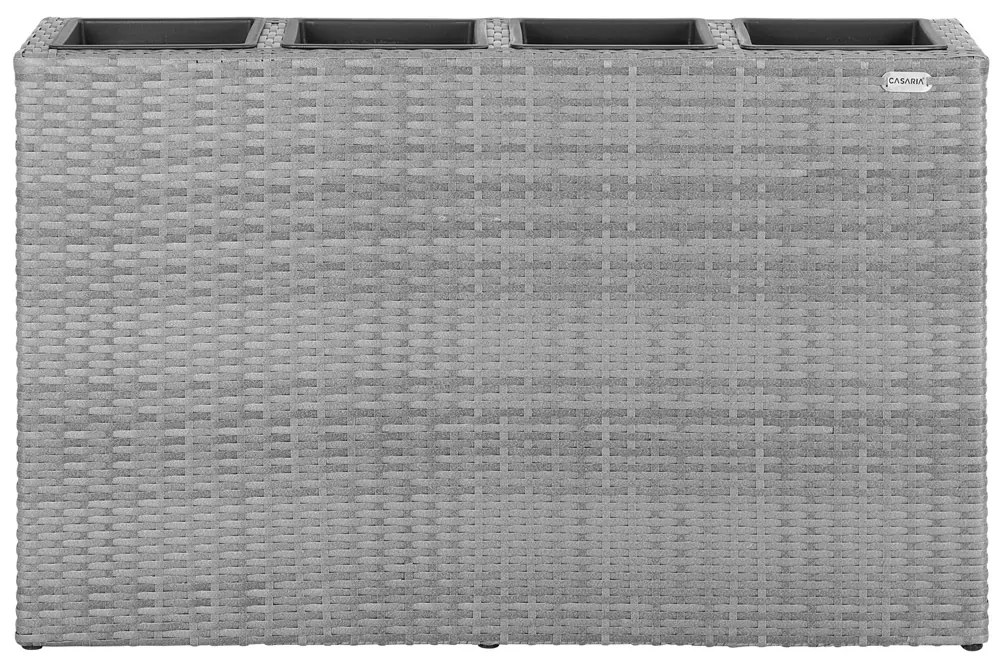 Deuba Ghiveci de flori 95x27x60cm - gri