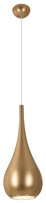 Pendul stil modern DROP auriu mat