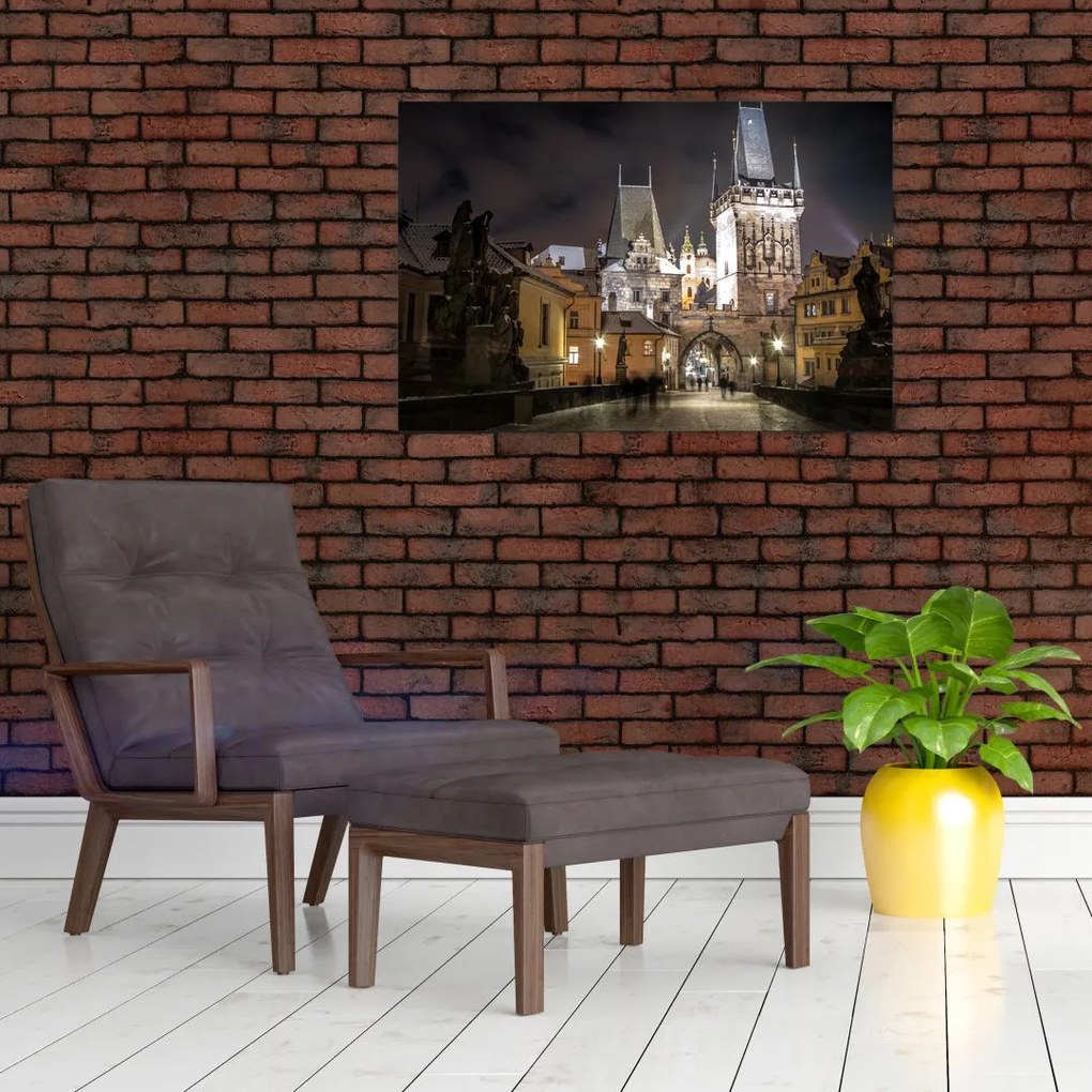 Tablou cu Poarta de pulbere iluminată (90x60 cm)