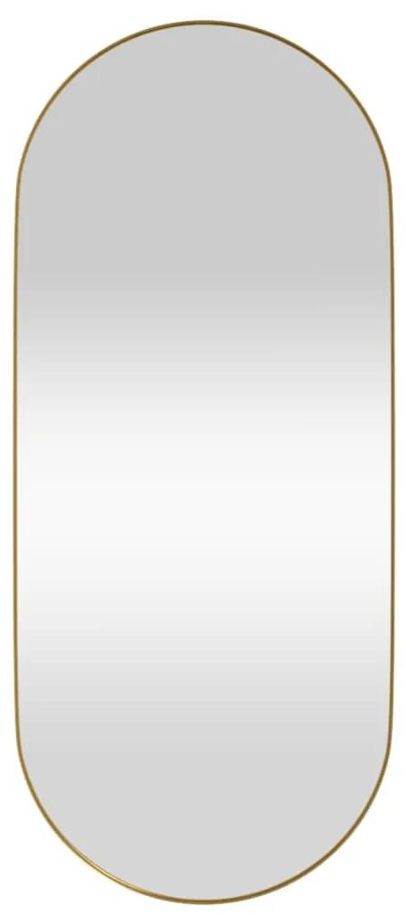 Oglinda de perete, auriu, 30x70 cm, ovala 1, Auriu, 30 x 70 cm