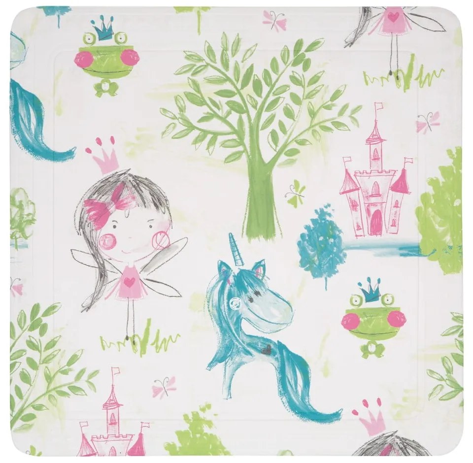 Covoraș antiderapant pentru copii pentru duș 55x55 cm Fairy Tale – Spirella