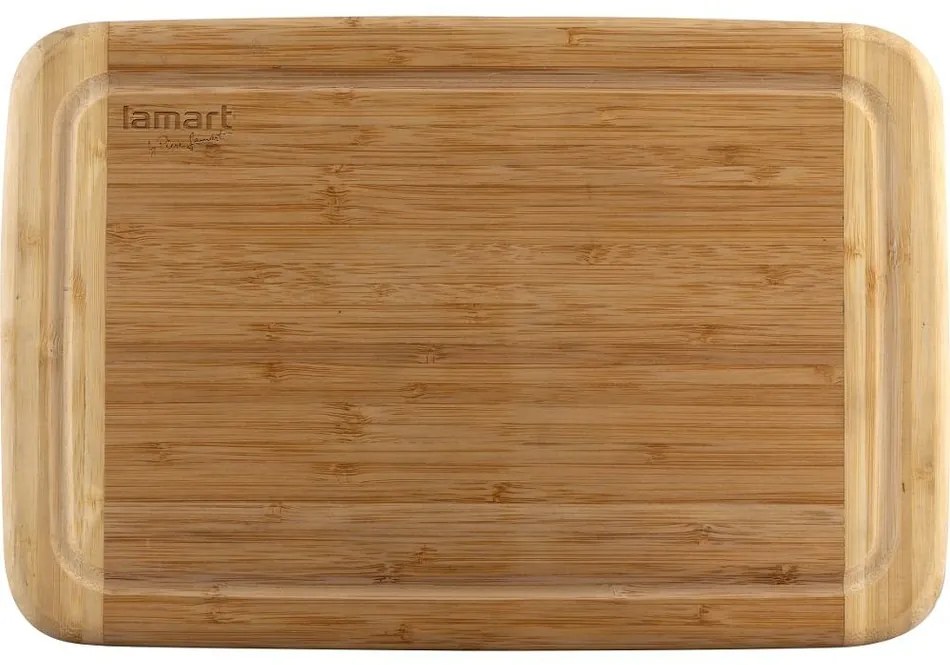 Lamart LT2143 Placă de tăiat din bambus, 40 x 26cm