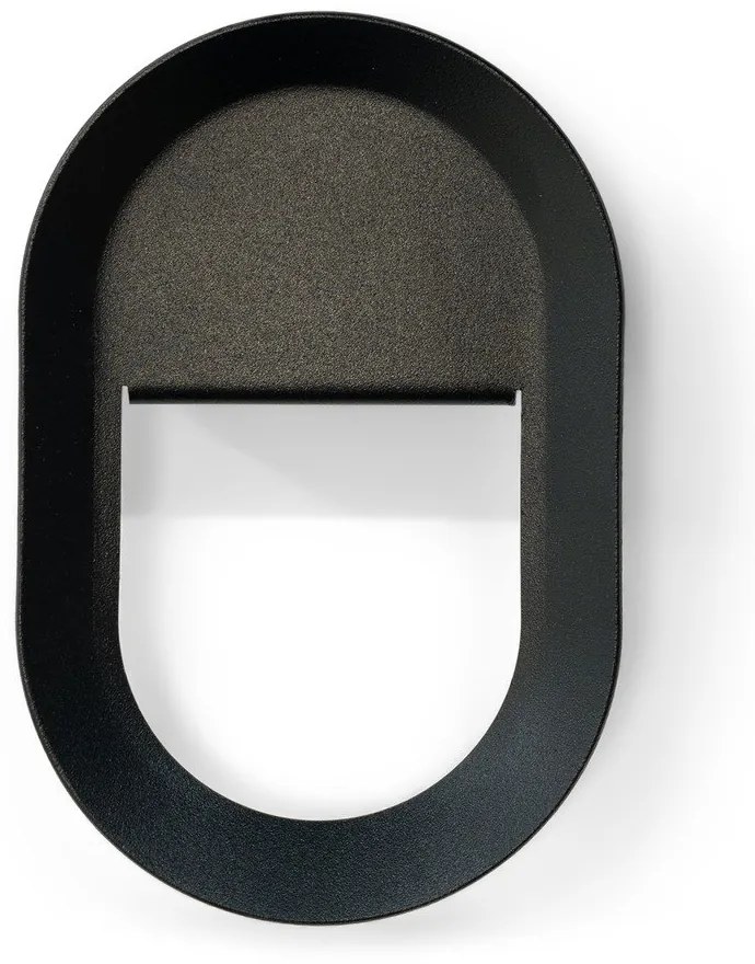 Cârlig negru de montat pe perete din oțel Coucou – Spinder Design