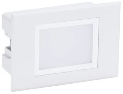 Spot LED incastrabil exterior, ambiental, IP65, RUDY alb