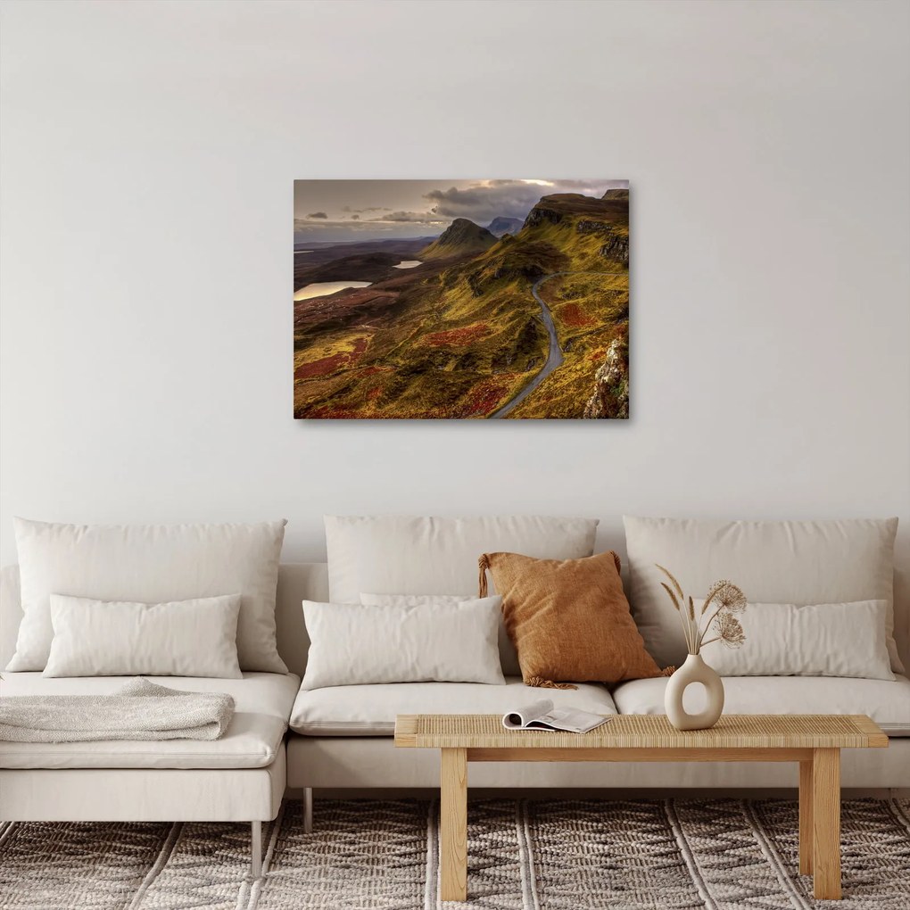 Tablou cu munții din Scoția (70x50 cm)