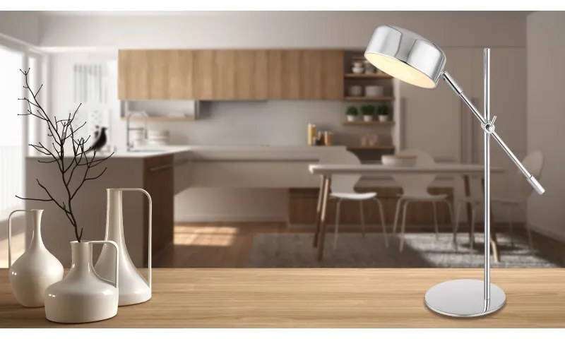 Veioza, lampa de masa design modern GIANNA crom 24099TC GL