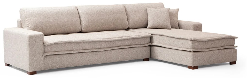 Canapea de colț Lena Corner (L3-CHL) - Sand Beige