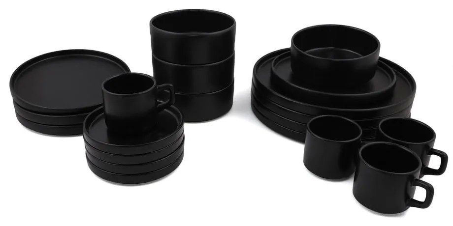 Serviciu de masă 20 buc. din gresie – Hermia