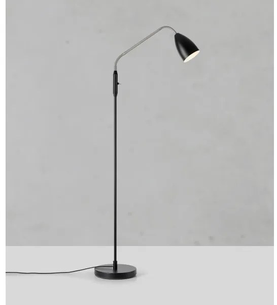 Markslöjd 108886 - Lampadar LED reglabil PATRO, 4,9W/230V, negru