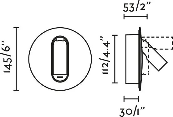 Aplica cu reader LED directionabil stil minimalist TIMIT USB C negru