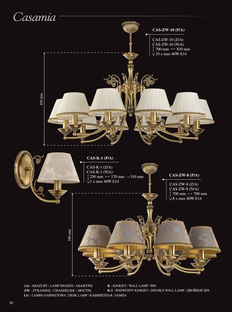 Candelabru 3 brate design clasic realizat manual CASAMIA