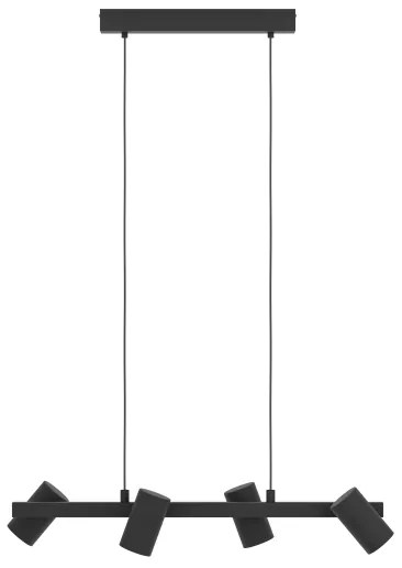 Eglo 99463 - Lustră pe cablu GATUELA 4xE14/25W/230V