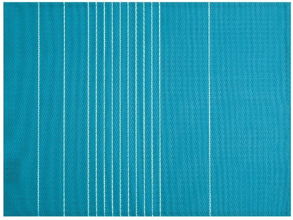Șervet decorativ Tiseco Home Studio Stripe, 45 x 33 cm, albastru turcoaz