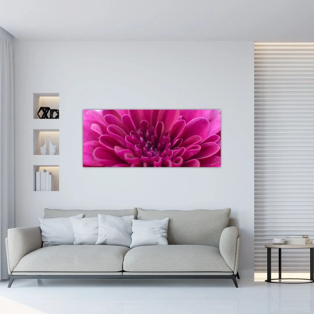 Tablou cu floare (120x50 cm)