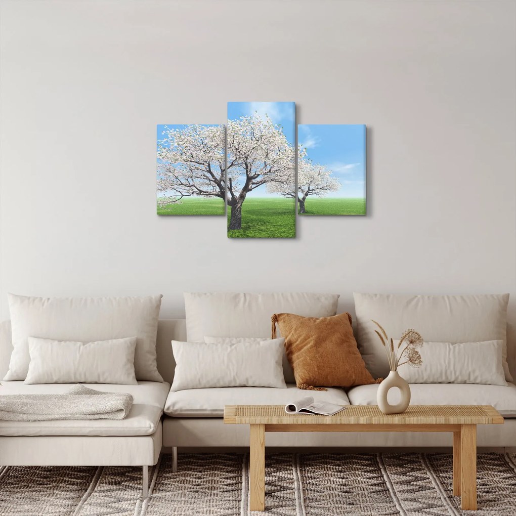 Tablou cu copaci (90x60 cm)