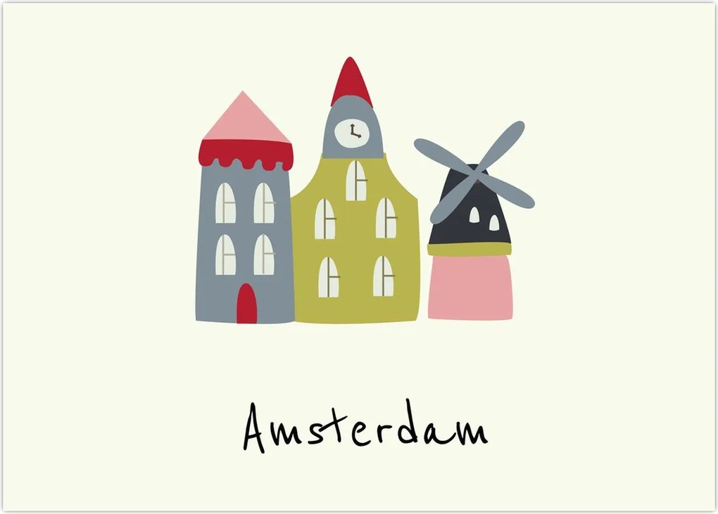 Tablou pe sticlă - Orașe din Europa N⁰4 (70x50 cm)