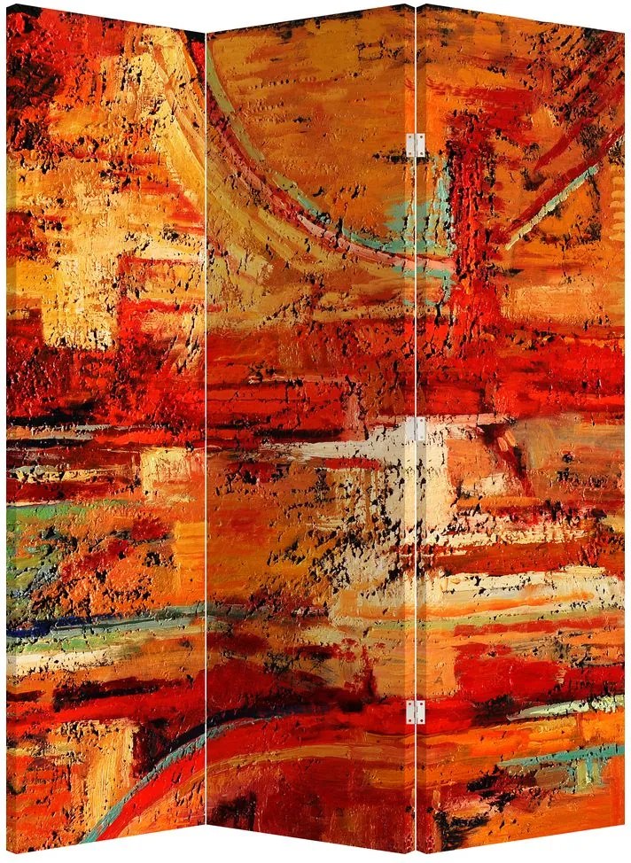 Paravan - Pictură pe pereți (126x170 cm)