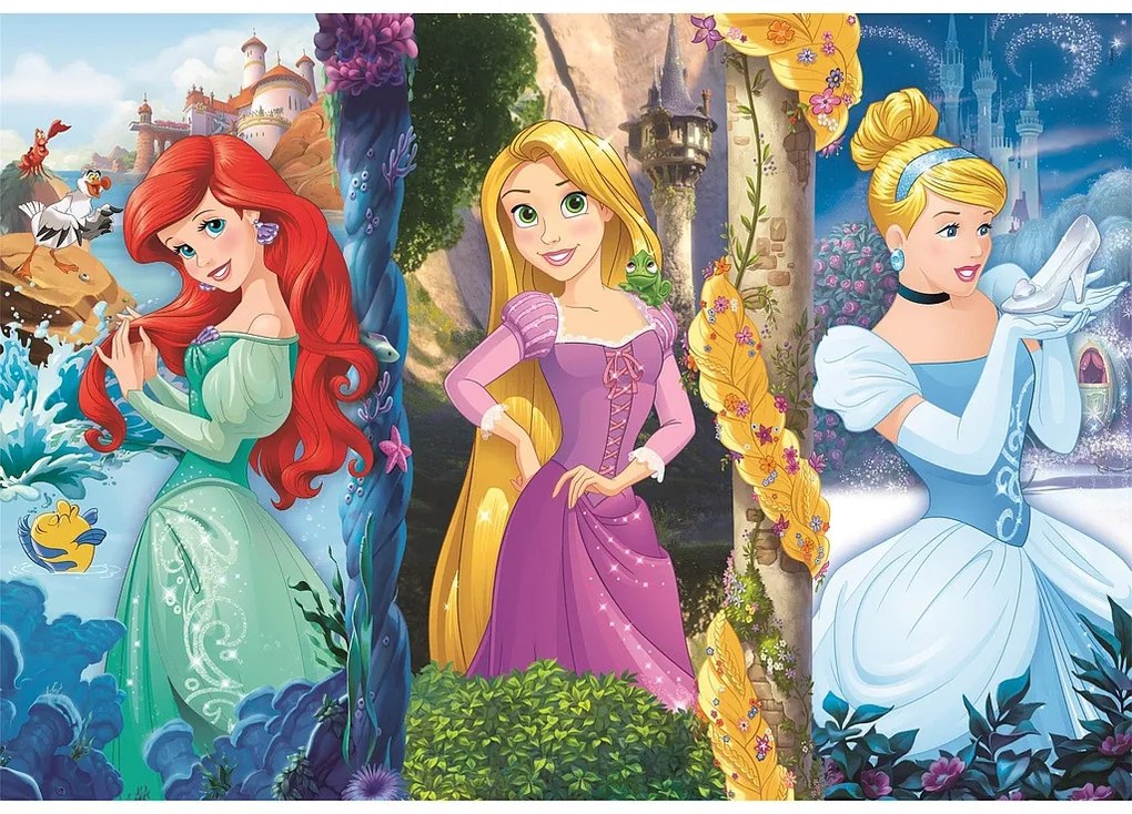 Prințesele Disney Puzzle maxi Clementoni, 60 de piese