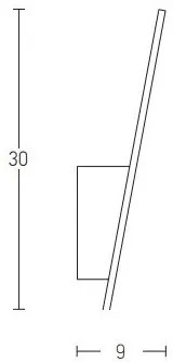 Aplica de perete cu lumina ambientala SCONCE LED 7W
