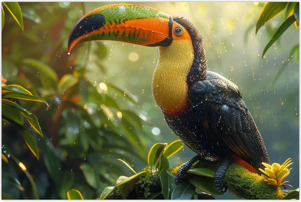 Tablou - Tukan (90x60 cm)