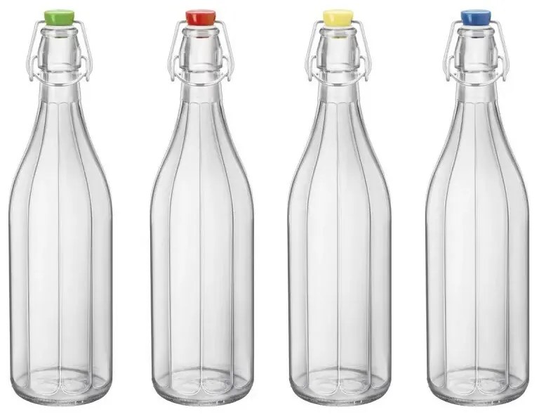 Bormioli Rocco Sticlă de sticlă cu capac cu clipOxford, 1 l