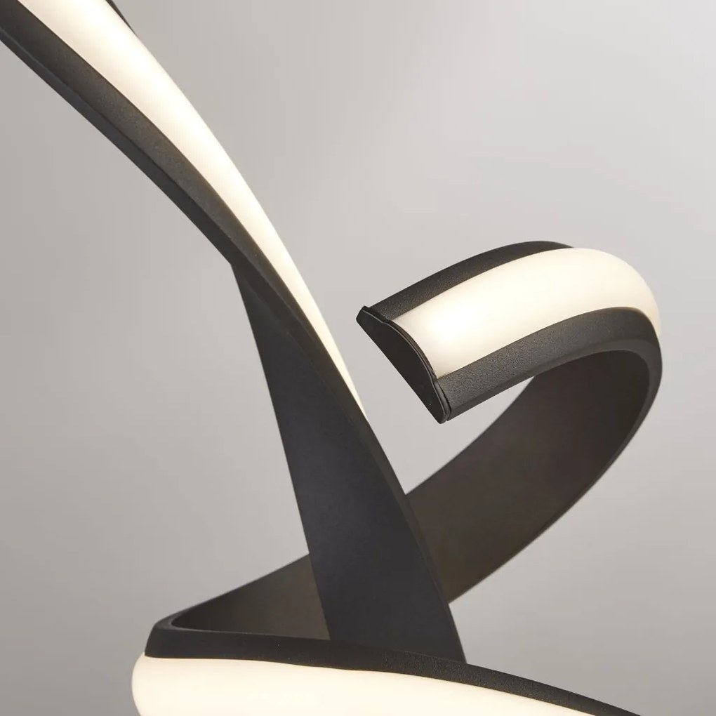 Lampa de masa LED design modern Belle negru
