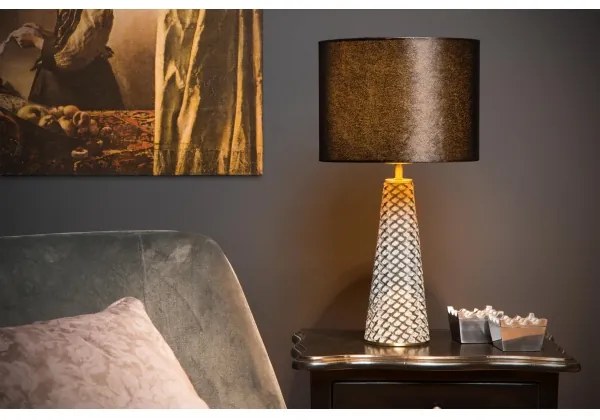 Lucide 10501/81/30 - Lampă de masă VELVET 1xE27/40W/230V