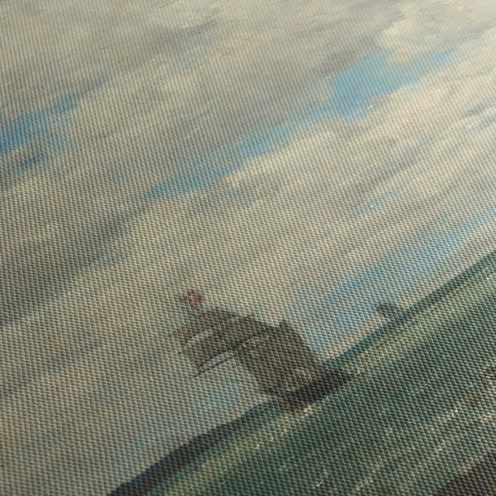 Tablou - Eugène Boudin, Coast of Brittany, reproducere (90x60 cm)