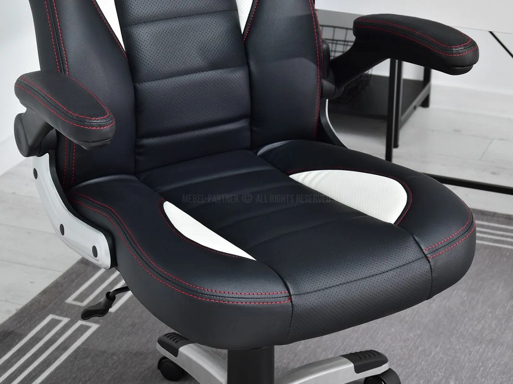 Scaun gaming Race (alb + gri). 1110530