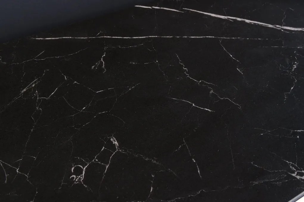 Consola MODERN BAROCK 140cm crom/ negru A-44367 VC