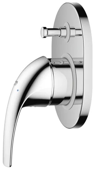 GROHE EUROCUBE 29043000 - baterie pentru cadă, crom lucios