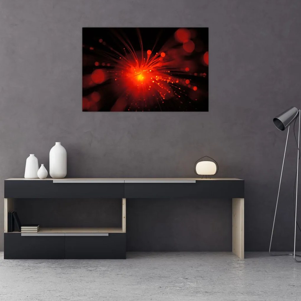 Tablou cu abstacție sclipire (90x60 cm)