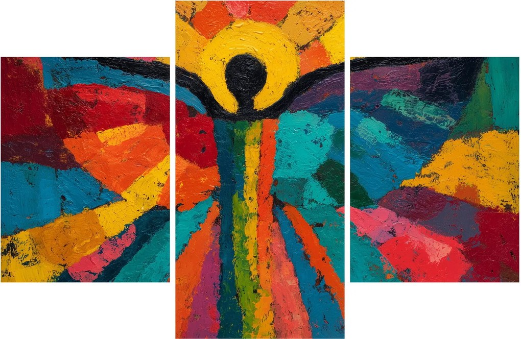 Tablou - Înger pictat (90x60 cm)