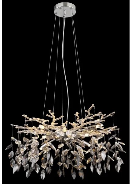 Lustră pe cablu Globo 64133-8 DANNA 8xG9/8W/230V