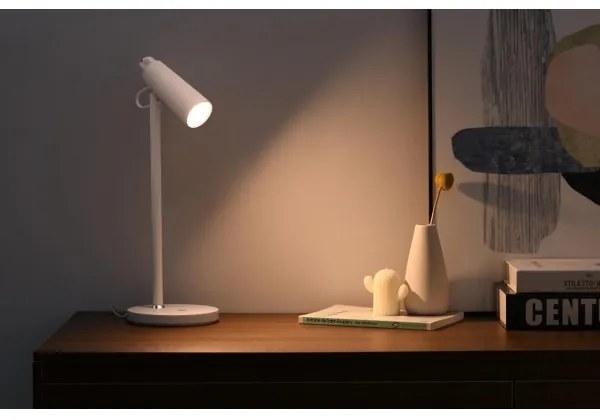 Lampă LED dimabilă de masă cu încărcare fără fir Qi Immax 08990L TIT LED/12W/230V alb