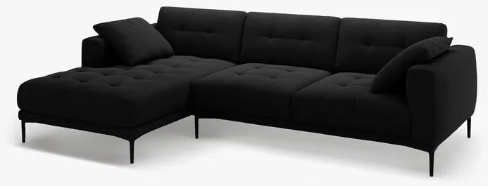 Coltar Bemy 3 locuri catifea Salvador L295 cm