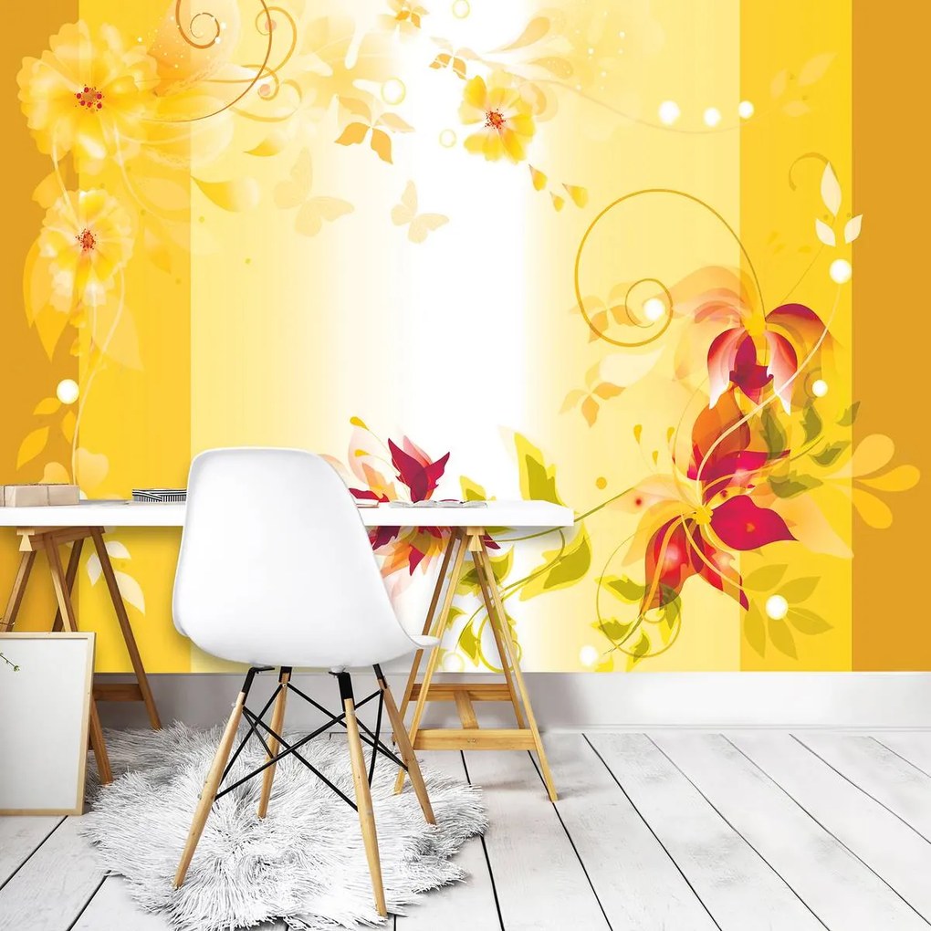 Fototapet - Flori (152,5x104 cm)