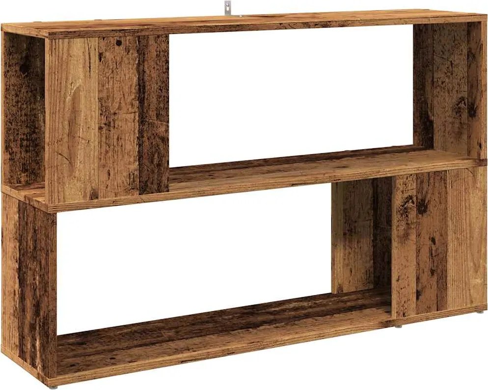 vidaXL Bibliotecă, Lemn vechi, 100x24x63 cm, PAL