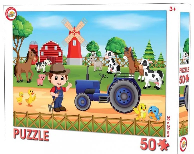 Farm puzzle de 50 piese
