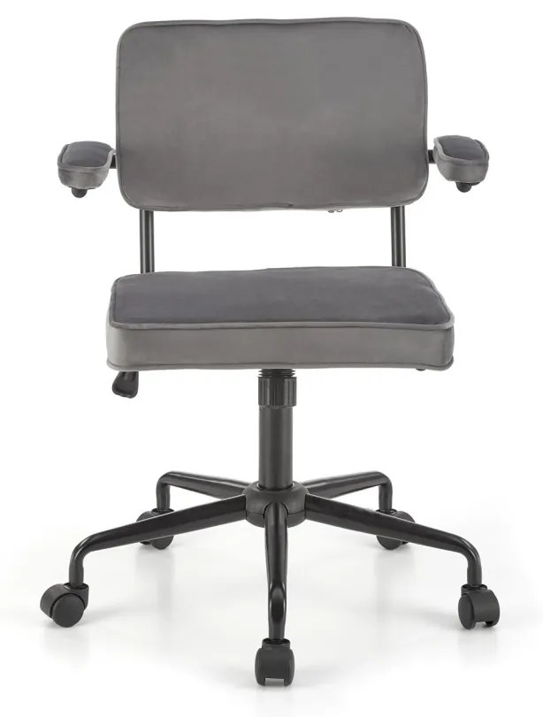 Scaun de birou Fidel velvet gri