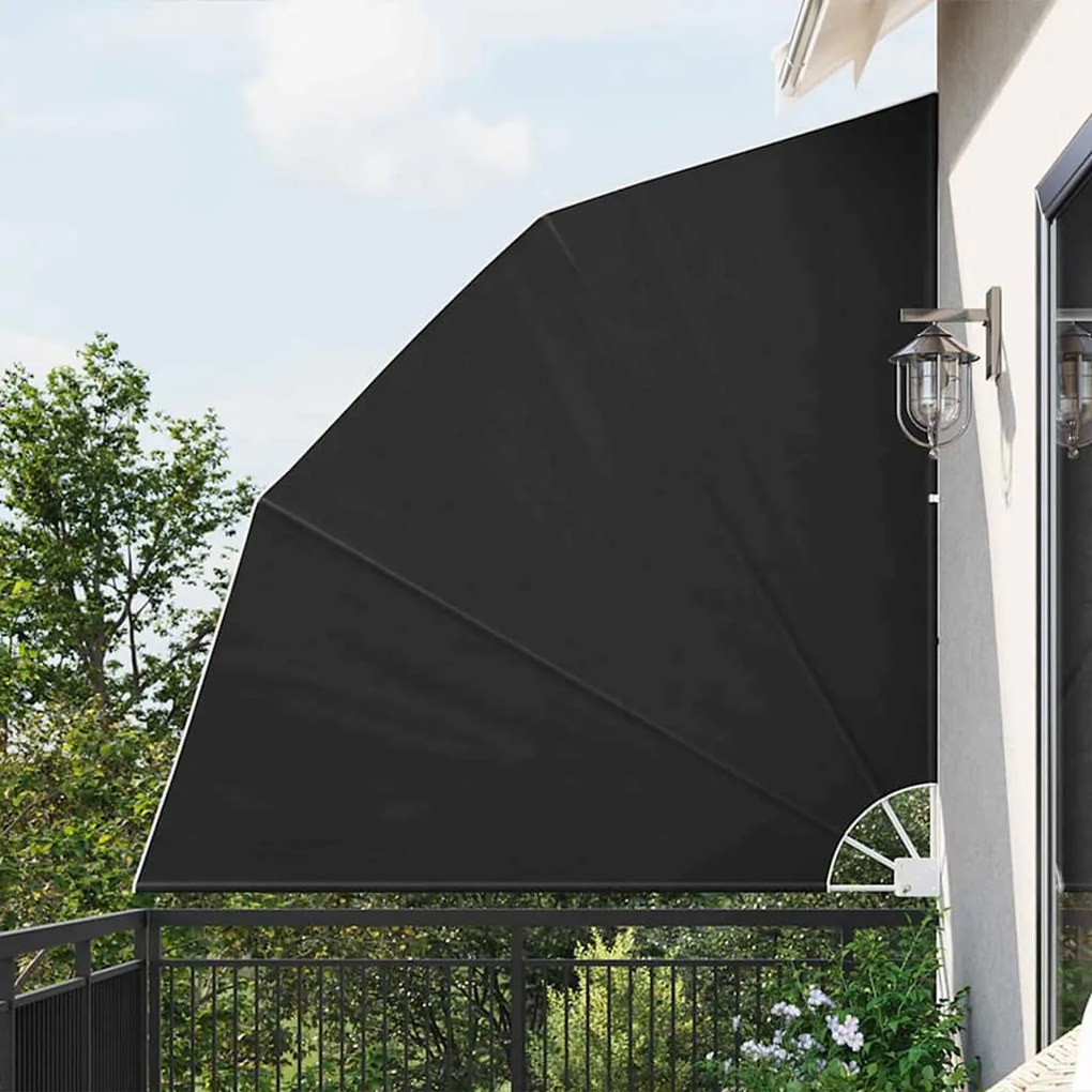 vidaXL Ecran de intimitate pentru balcon Manual Antracit 210 x 210 cm