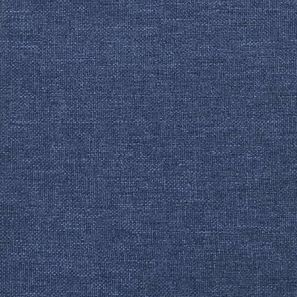 Fotoliu de masaj rabatabil, albastru, textil 1, Albastru